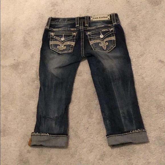 Jillian Rock Revival Capris - Picture 1 of 5